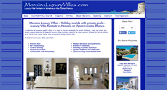 Desktop Screenshot of morairaluxuryvillas.com